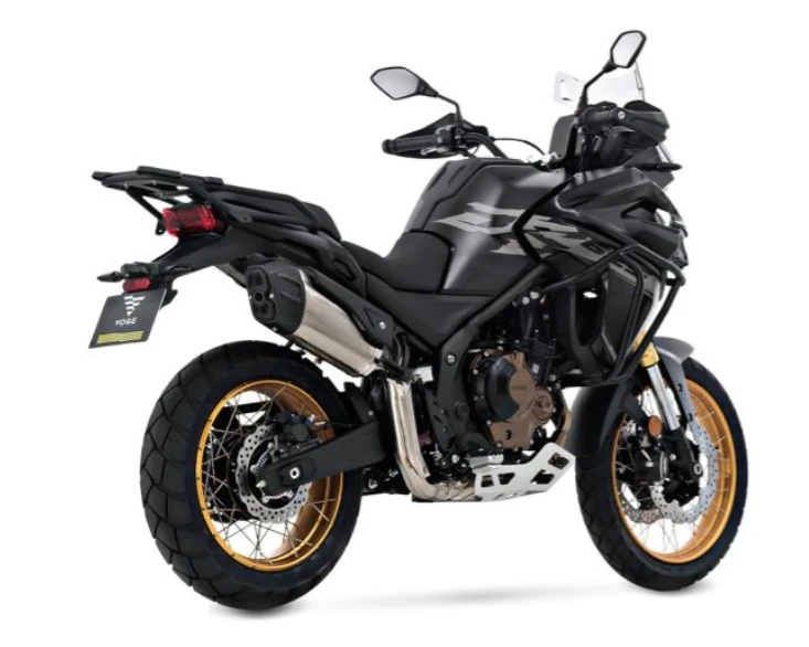 Voge 625 DSX 2026 profil arrière black knight - Galaxie 2 Roo Cholet