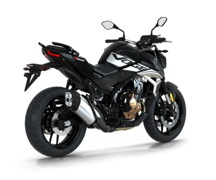 Voge Naked R 625 2026 noir profil droit arrière - Galaxie 2 Roo Cholet