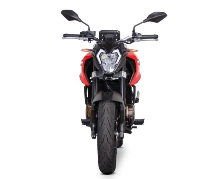 Voge Naked R 625 2026 rouge avant - Galaxie 2 Roo Cholet