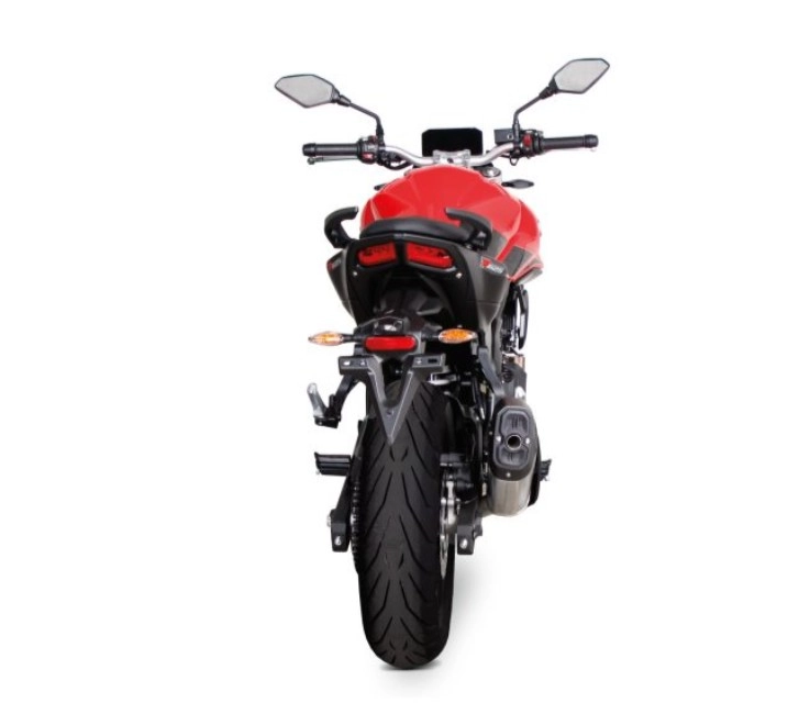 Voge Naked R 625 2026 rouge arrière - Galaxie 2 Roo Cholet