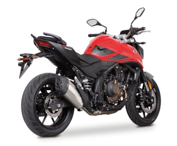 Voge Naked R 625 2026 rouge profil arrière droit - Galaxie 2 Roo Cholet
